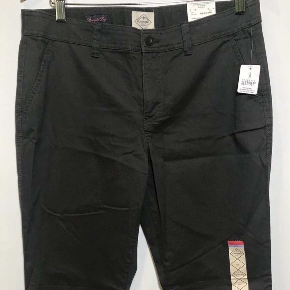 ST. JOHNS'S BAY SECRETLY SLENDER CLASSIC FIT PANTS